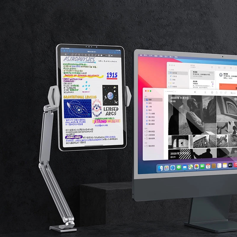 Tekbold Artpowers Universal Tablet Holder Flexible Stand for iPad Air Pro Mini Galaxy Tab Xiaomi Lenovo Clip Mount Bed Phone Holder