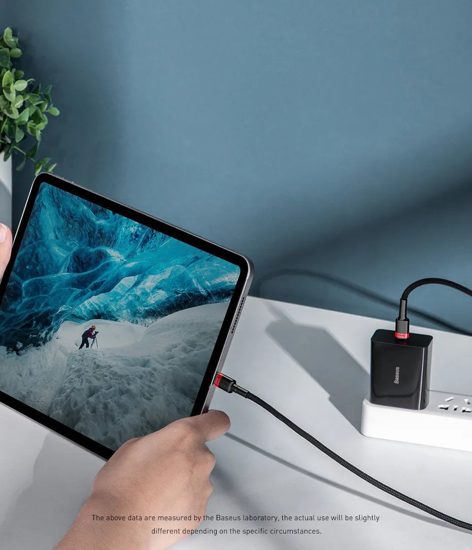 Tekbold Flyzer S - Câble à charge rapide 100W USB C vers USB C