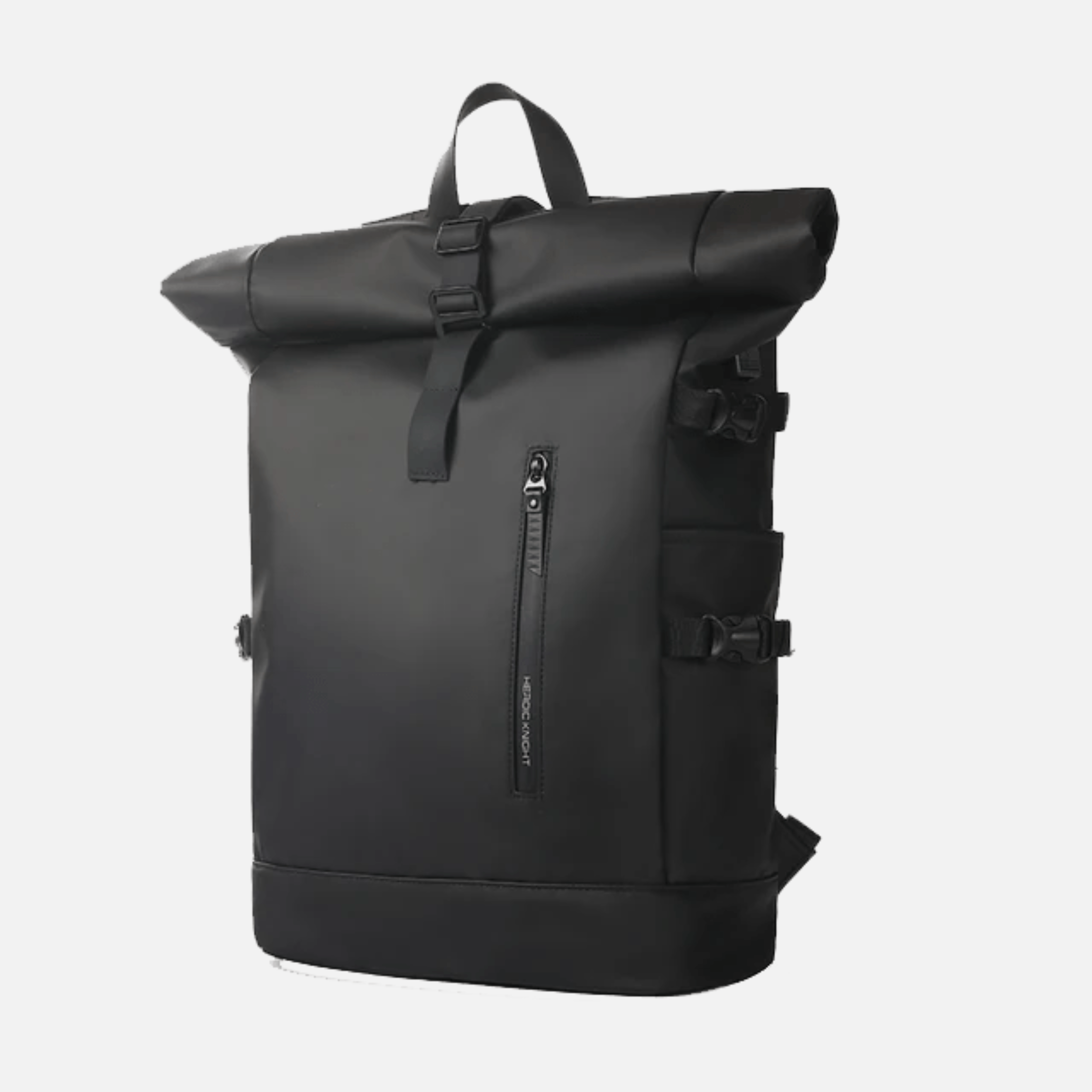 Tekbold Black Heroic Knight Men's Travel Backpack Expandable 15.6 Inch Laptop Bag with USB Port Waterproof Rollup Backpack Leisure Mochilas