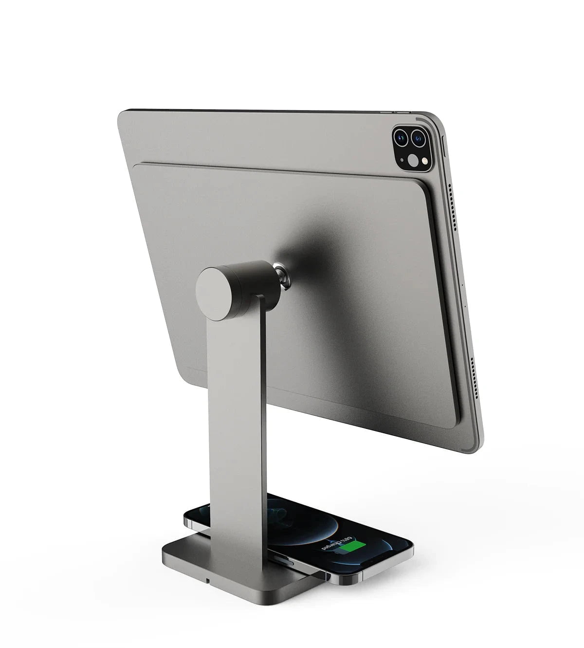 Tekbold KUXIU Magnetic Stand For iPad Pro 11"1st/2nd/3rd, iPad Air 4/5 with Fast Wireless Charging Base Adjustable Rotation Tablet Hold