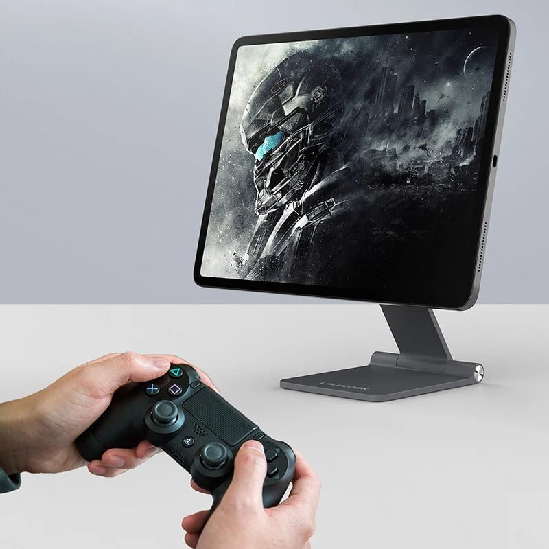 Tekbold LULULOOK Magnetic Stand For iPad Pro,Adjustable Foldable Holder For iPad Pro 12.9/11 iPad Air 5/4th Rotation Bracket Take Notes