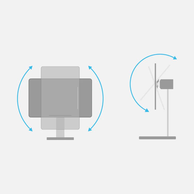 Tekbold MagnetFold Max - Support magnetique Ipad équipé d'une station de charge sans fil