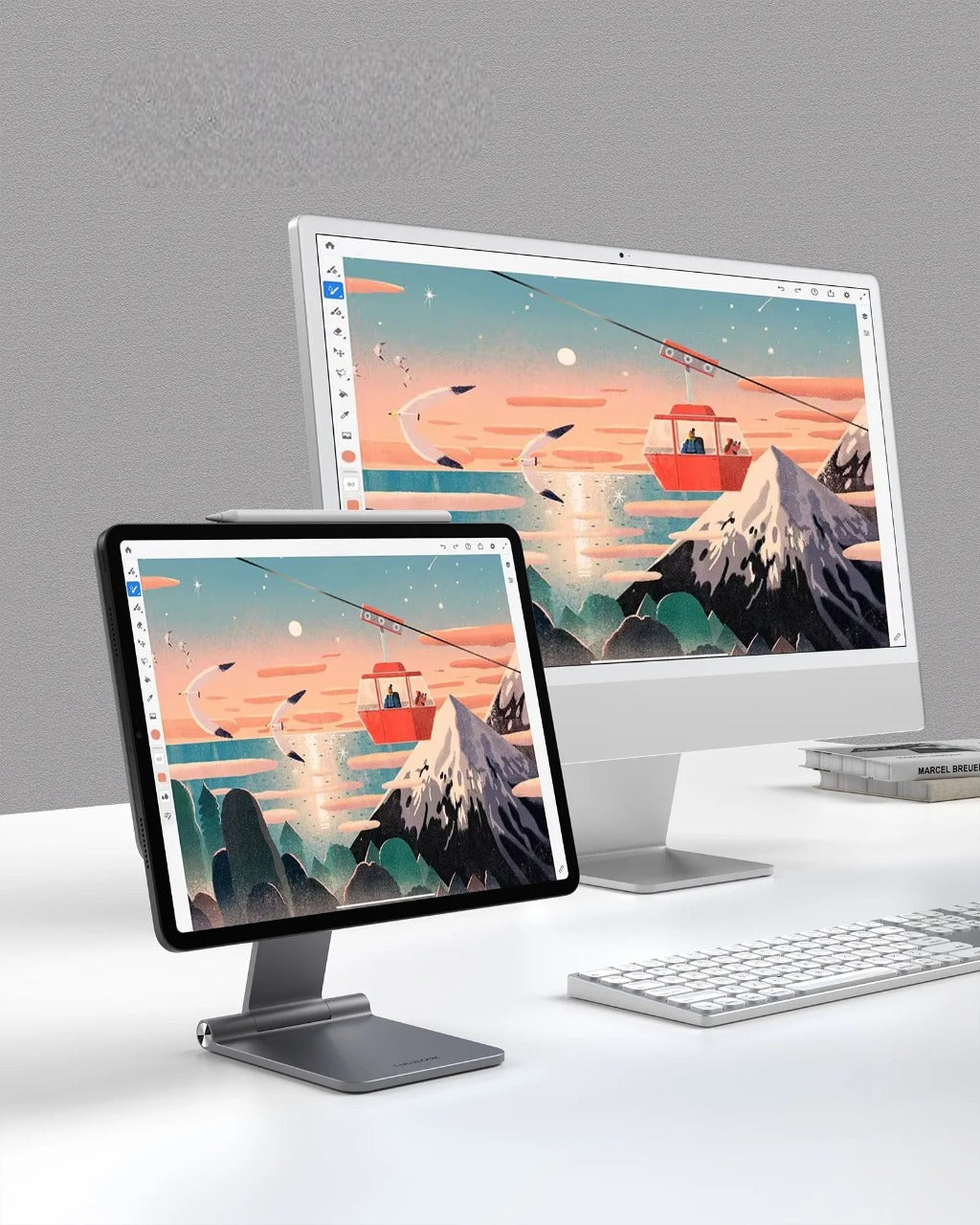 Tekbold MagnetFold - Support magnétique et ajustable 360°