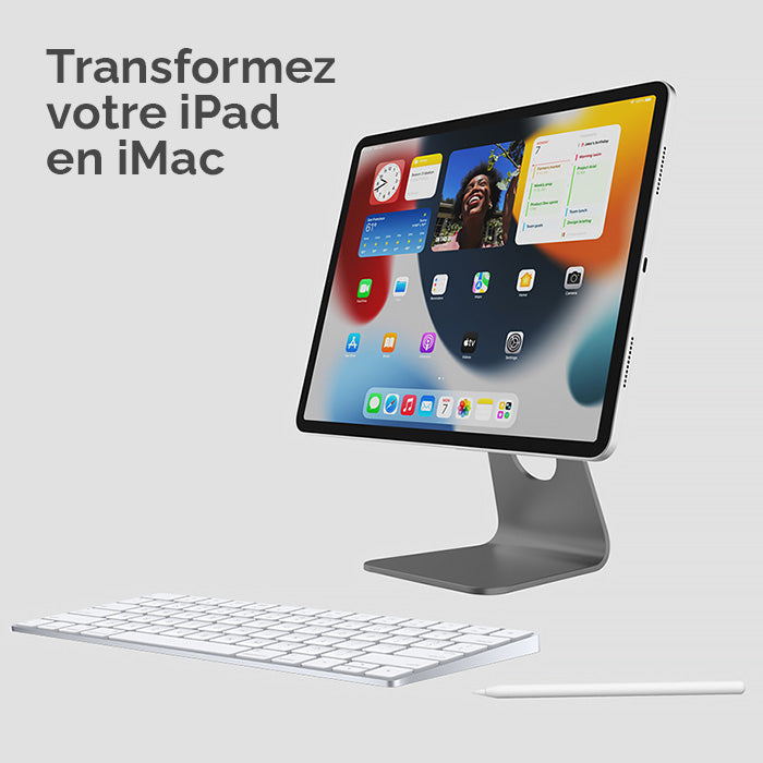 Tekbold MoZhao Ipad Stand Suspension Magnetic Suction Support Desktop 360° Rotation 12.9inch 11inch Tablet Stand Ipad Pro Accessories