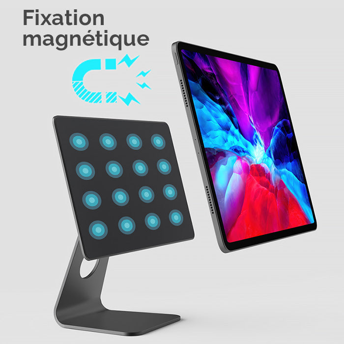 Tekbold MoZhao Ipad Stand Suspension Magnetic Suction Support Desktop 360° Rotation 12.9inch 11inch Tablet Stand Ipad Pro Accessories