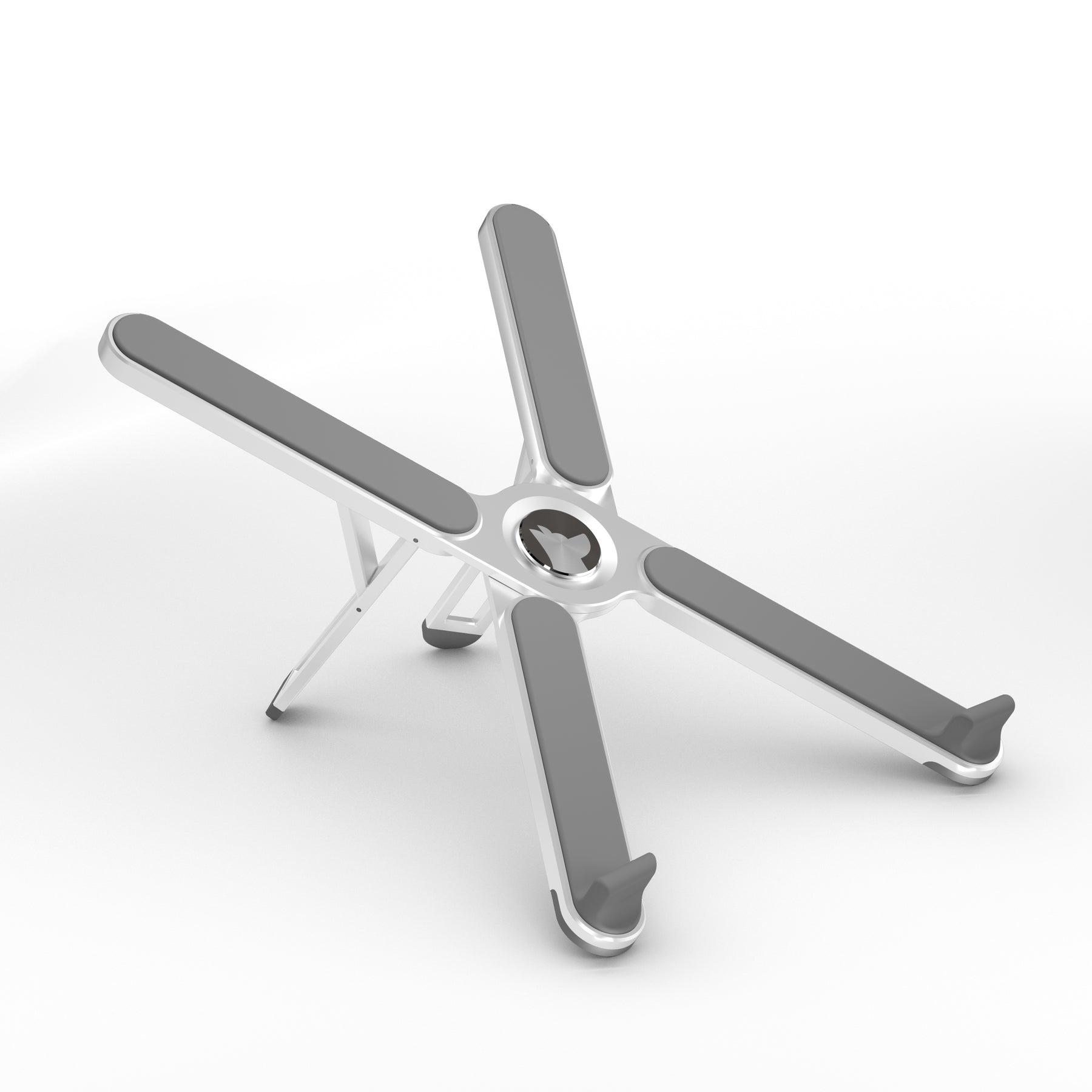 Tekbold New Portable Foldable Aluminum Laptop Holder iPad Support Adjustable Height Aluminum Laptop Stand