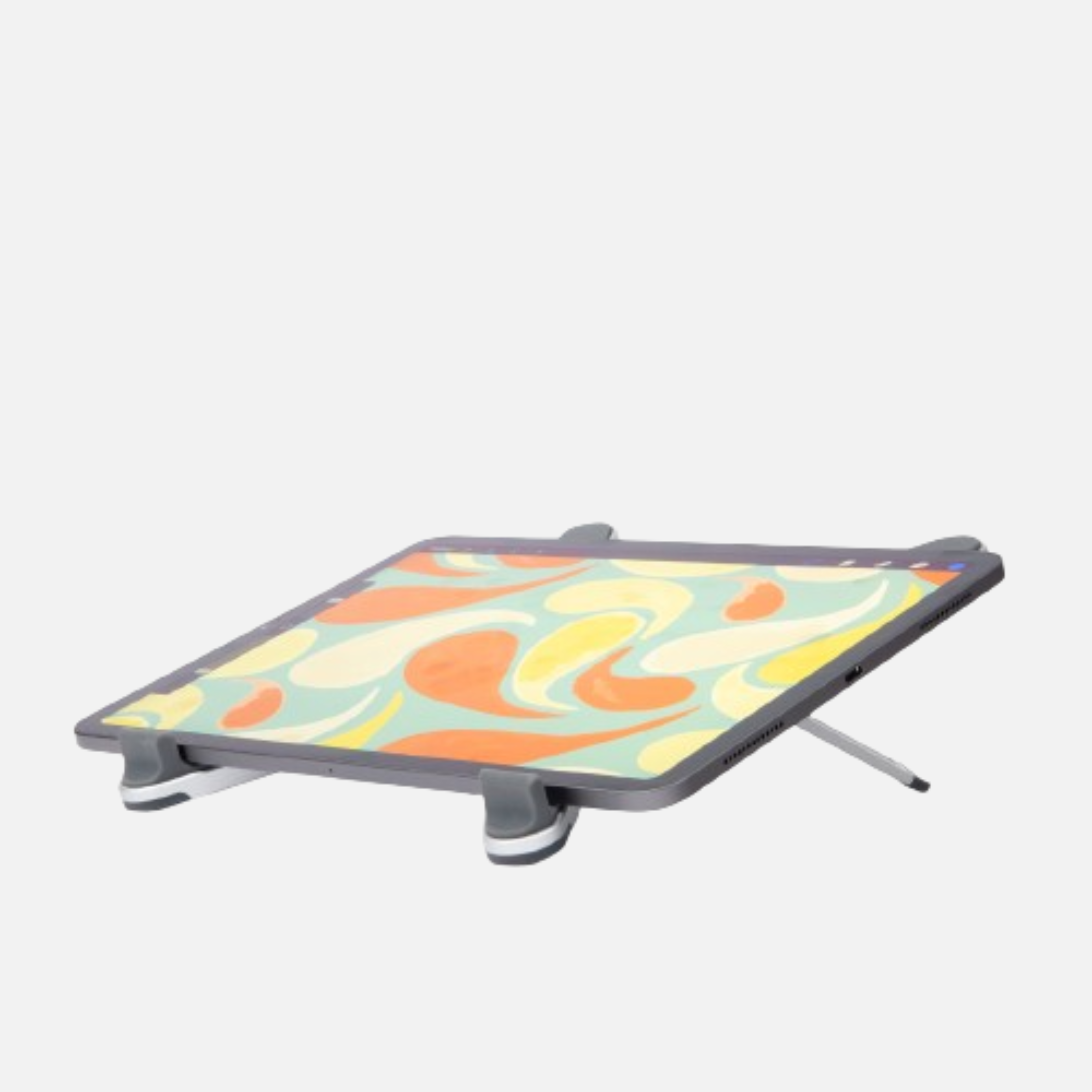 Tekbold New Portable Foldable Aluminum Laptop Holder iPad Support Adjustable Height Aluminum Laptop Stand