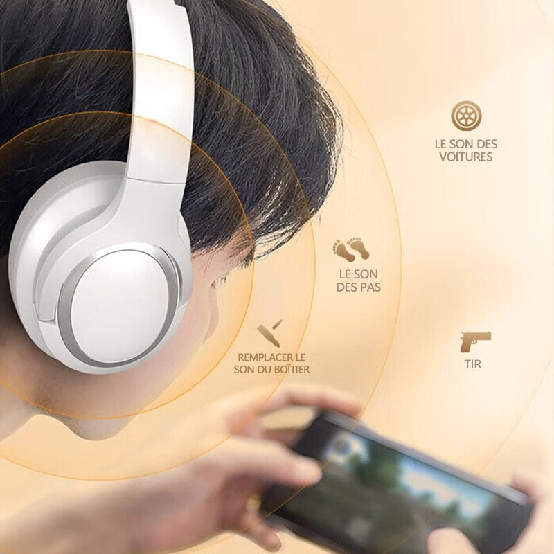 Tekbold Original Lenovo TH40 Stereo Wireless Bluetooth Earphones Sports Headphones HIFI Sound Quality Smart Noise Cancelling With Mic