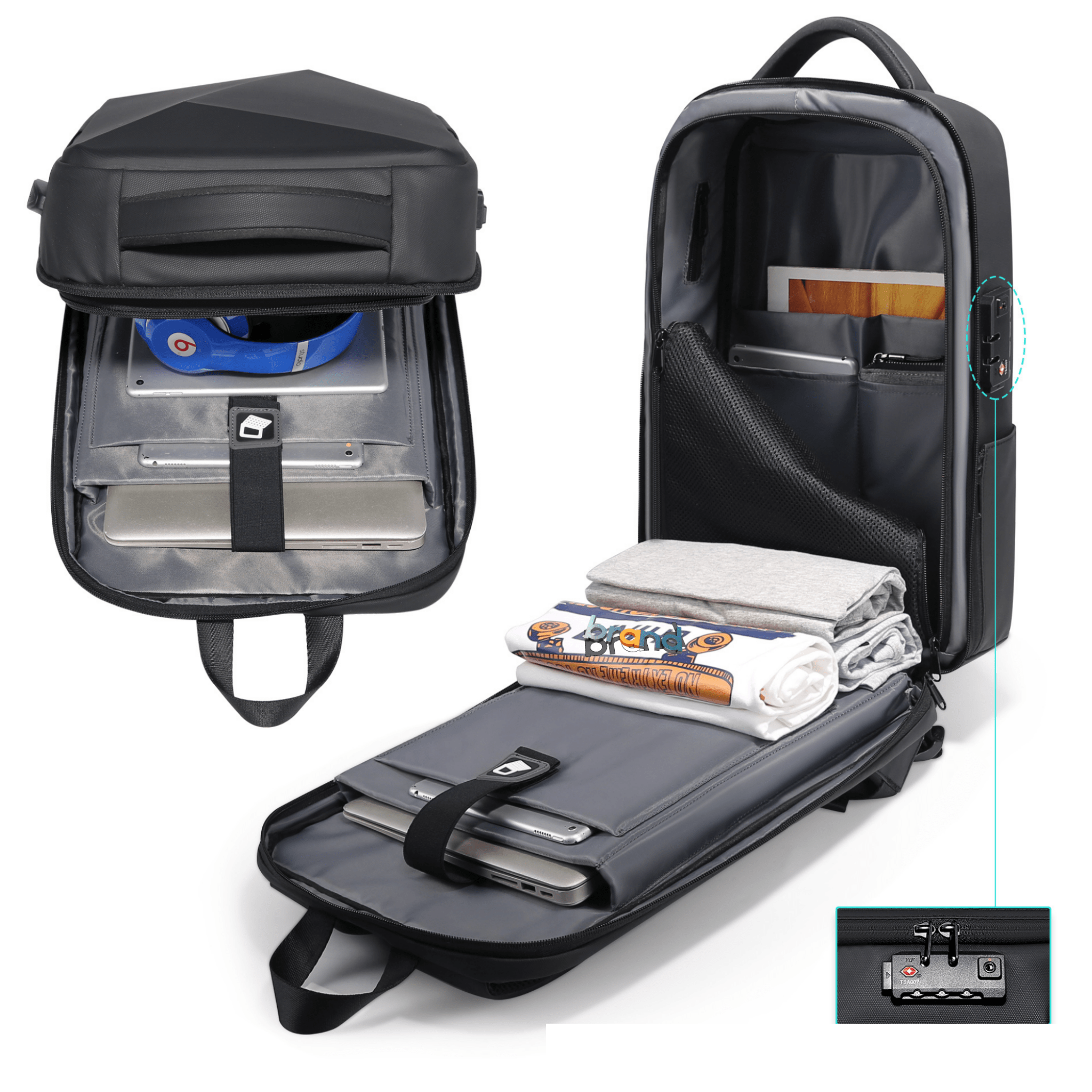 Tekbold PackShield - Sac à dos antivol et multifonction 2