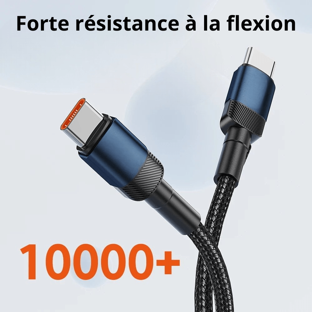 Tekbold Toocki 100W USB Type C To USB C Cable PD Fast Charging Charger Type-C Wire Cord For Macbook Samsung Xiaomi USBC Cable 1M 2M 3M