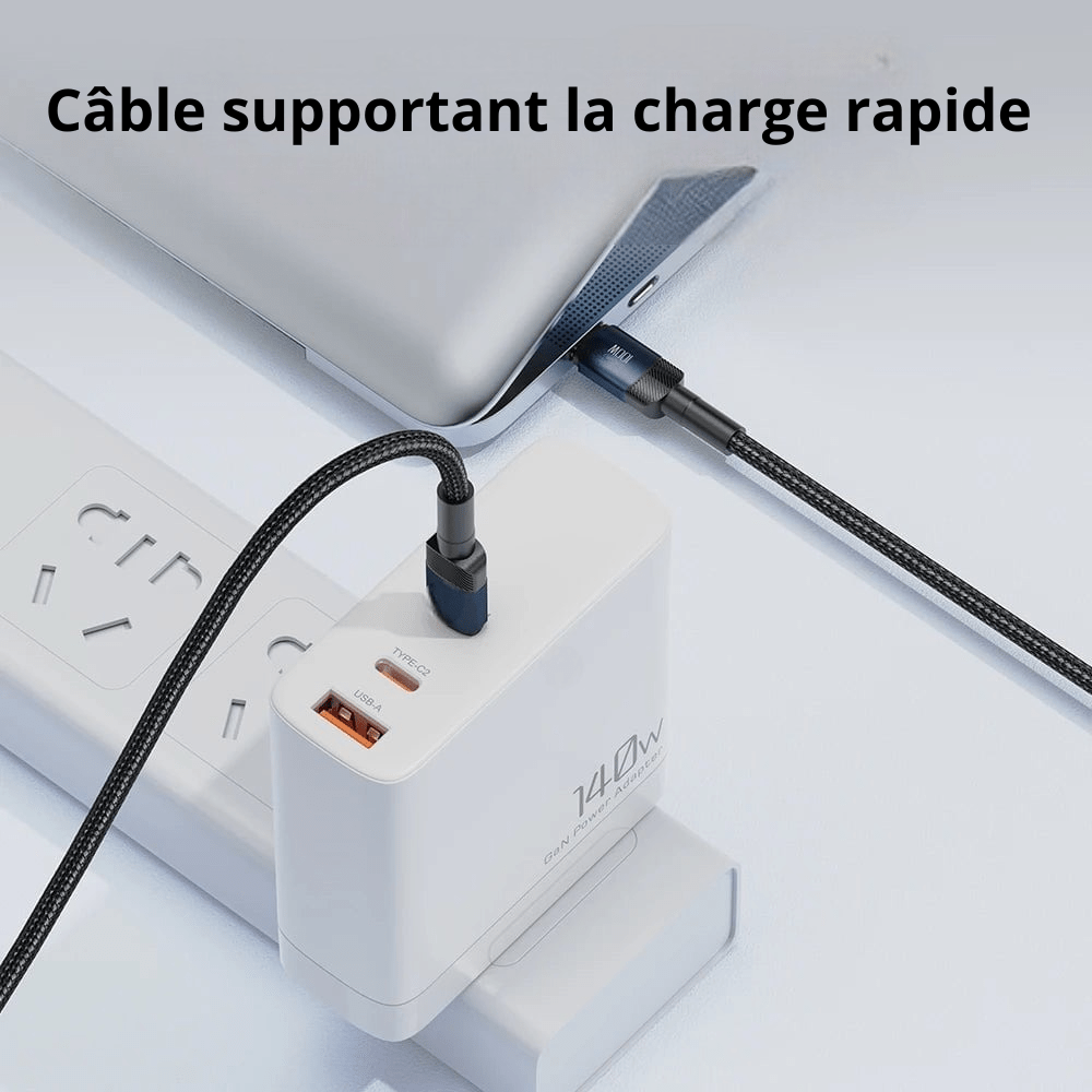 Tekbold Toocki 100W USB Type C To USB C Cable PD Fast Charging Charger Type-C Wire Cord For Macbook Samsung Xiaomi USBC Cable 1M 2M 3M