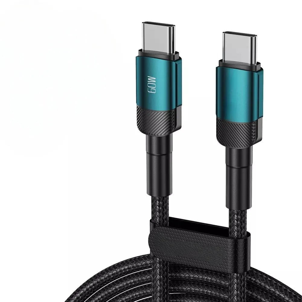 Tekbold Vert 60W / 2m Toocki 100W USB Type C To USB C Cable PD Fast Charging Charger Type-C Wire Cord For Macbook Samsung Xiaomi USBC Cable 1M 2M 3M