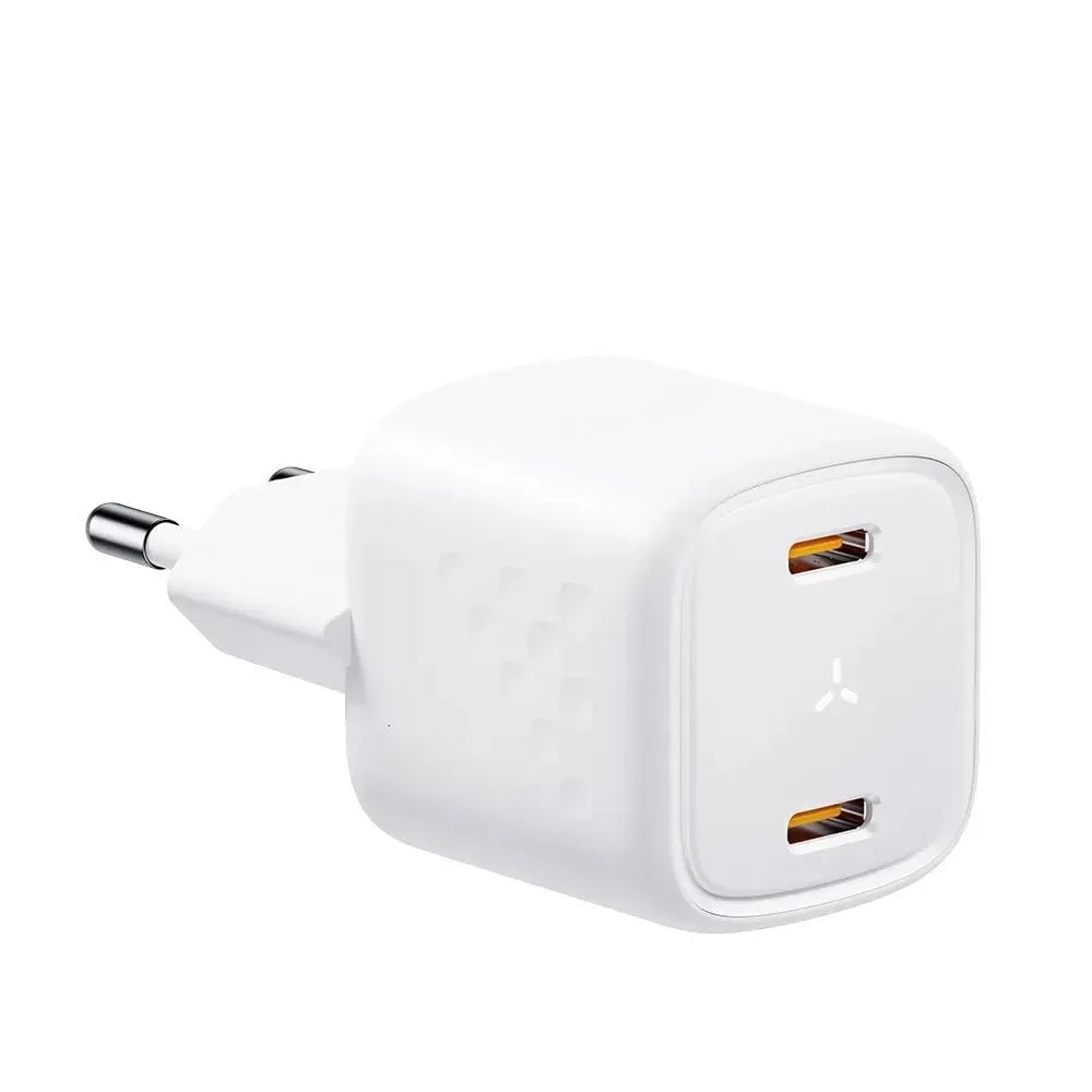 Tekbold VOLTME GaN 30W Fast USB Charger PD Fast Charging For iPhone 15 14 USB Type C Fast Charger Quick Charge For iPad Pro Samsung S21