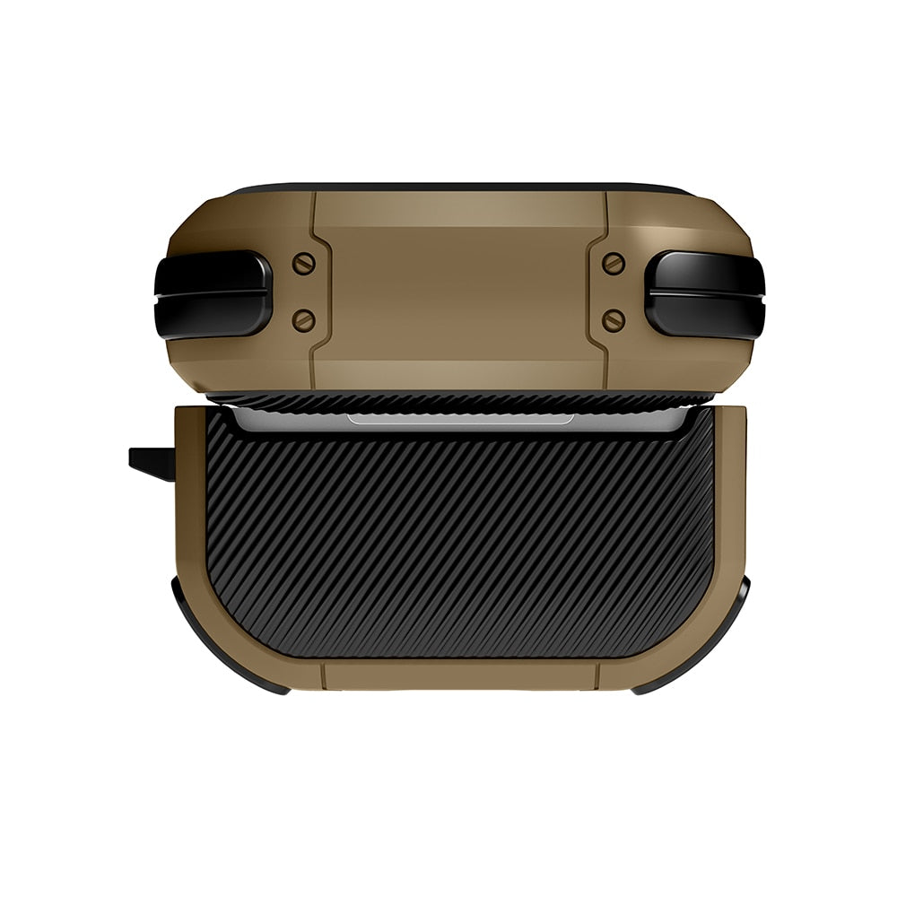 Tekbold Caseprotect - Coque de protection robuste pour Airpods pro et AirPods