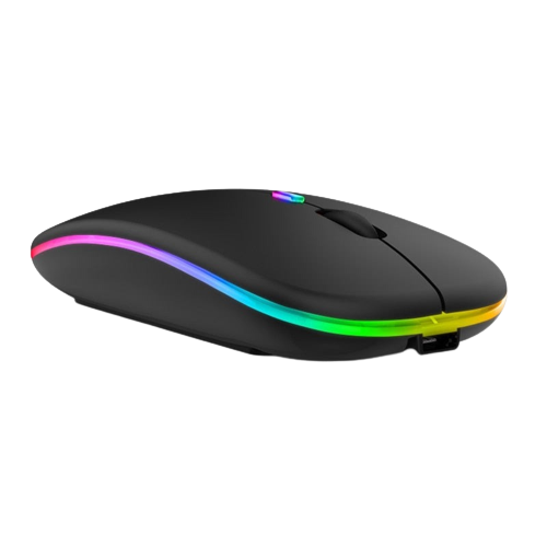 Tekbold Mik-Mouse - Souris sans fil ultra fine à Led multicouleur pour Mac