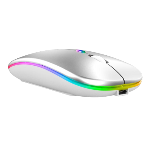 Tekbold Mik-Mouse - Souris sans fil ultra fine à Led multicouleur pour Mac