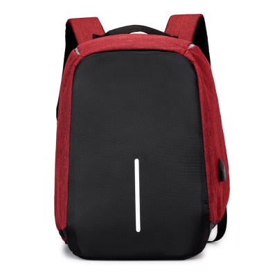 Packway - Sac à dos anti vol avec chargeur USB équipé