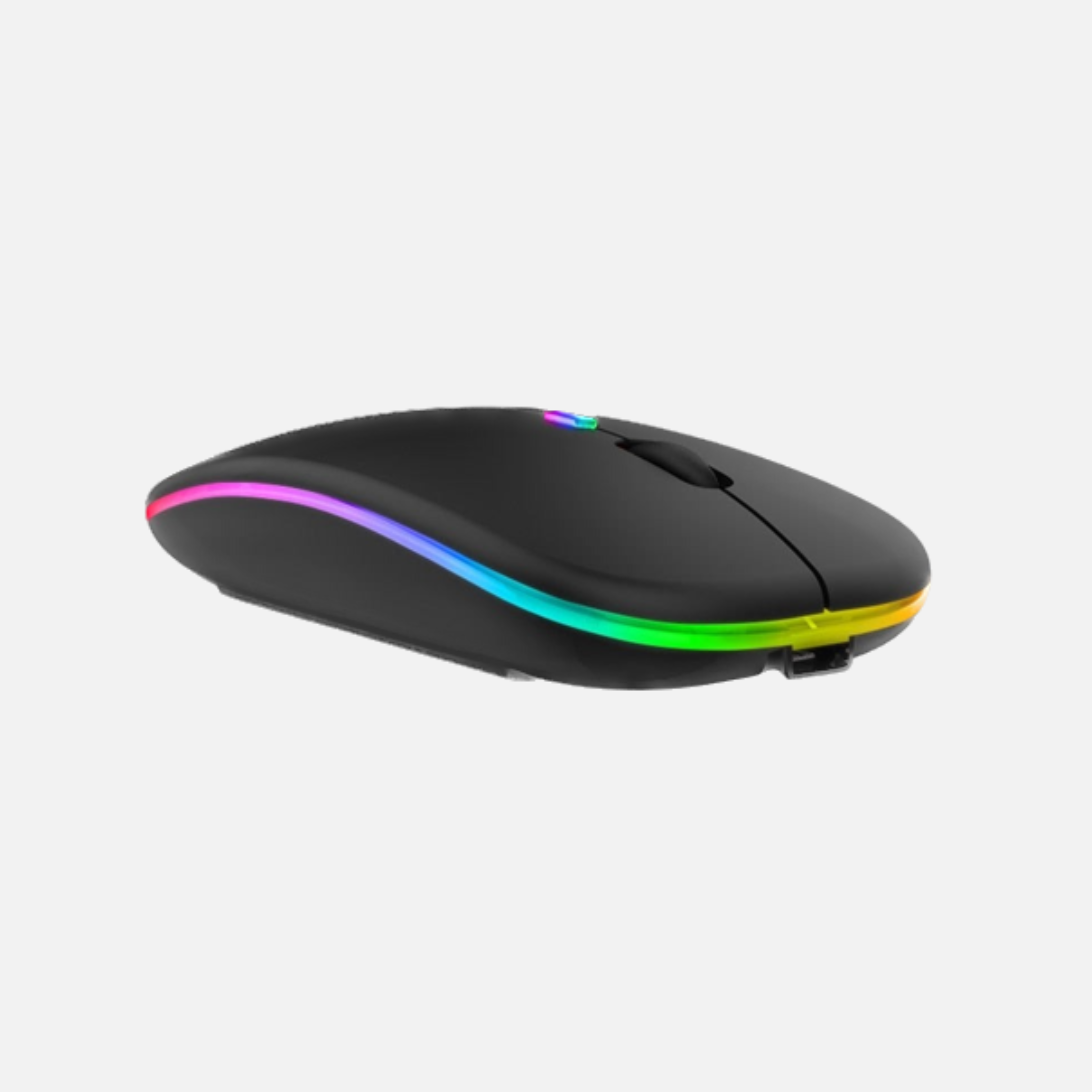 Tekbold MikMouse - Souris sans fil ultra fine à Led pour Mac